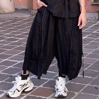 PAPUCEI&nbsp;PANTALONE MILO&nbsp;NERO